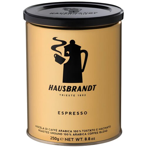 Hausbrandt Espresso kafa Arabica mlevena 250g Slike