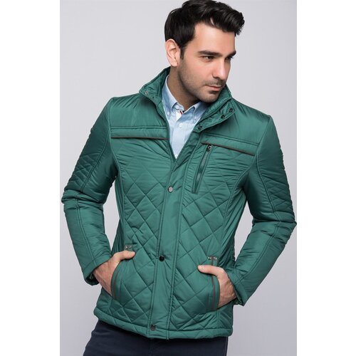 Dewberry M8616 MEN'S COAT-GREEN Cijene