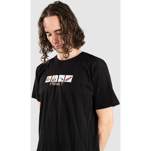 Monet Skateboards Dyi T-shirt black Slike