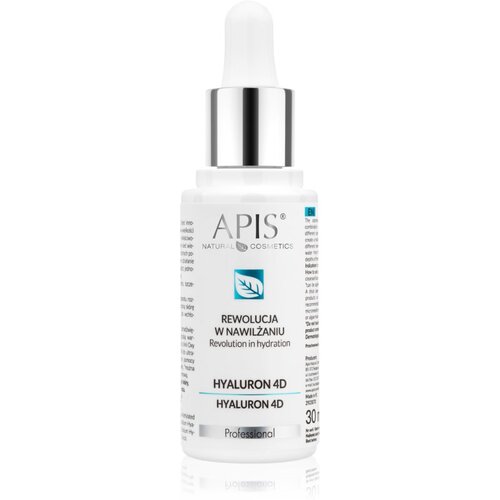 Apis Natural Cosmetics Revolution In Hydration Hyaluron 4D hialuronski serum za dehidrirano suho kožo 30 ml Slike