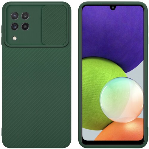 Cadorabo Ohi&scaron;je, združljiv s Samsungom v Bonbon Green - Za&scaron;čitni pokrov, narejen iz fleksibilnega silikona TPU in z za&scaron;čito pred kamero, (20596924) Cene