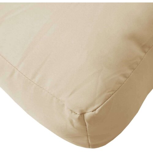 vidaXL Blazina za kavč iz palet bež 80x40x12 cm blago, (21416309) Cene