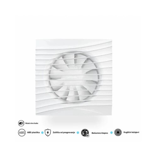 ERA VENTILATOR F125 SILENT 5C TURBO Cene