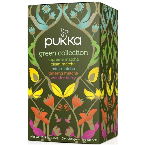Pukka Green Collection, izbor zelenih čajev