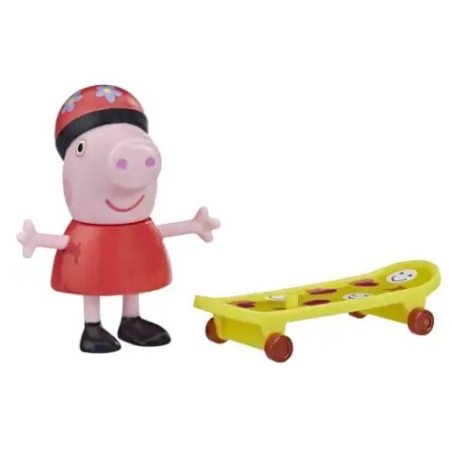 Hasbro Set figuric Pujsa Pepa: Pujsa Pepa z za&scaron;čitno čelado in rolko - Cene