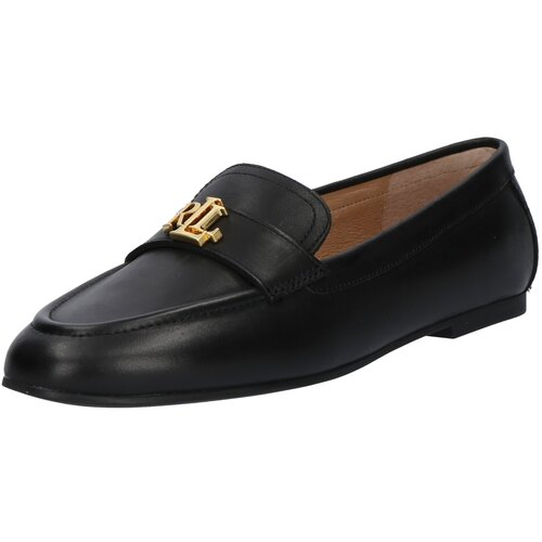 Polo Ralph Lauren Slip On cipele &amp;#039;AVERI&amp;#039; zlatna / crna Slike