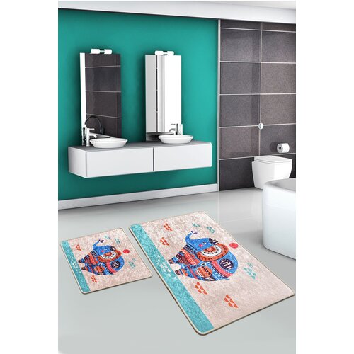 Aberto Design set 2 prostirke za kupatilo Šareni Cene