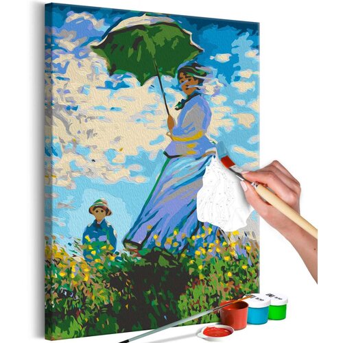 Slika za samostalno slikanje - Claude Monet: Woman with a Parasol 40x60 Slike