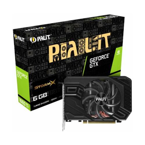 Palit GeForce® GTX 1660 Ti StormX 192bit 6GB GDDR6 NE6166T018J9-161F grafička karta Slike