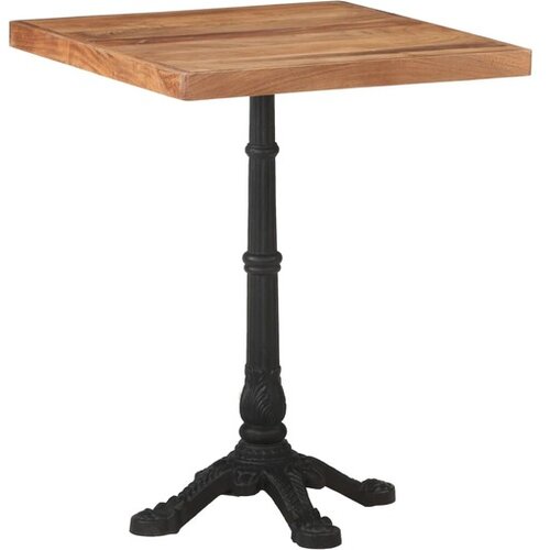 VidaXL Bistro stolić 60 x 60 x 76 cm od masivnog bagremovog drva Slike