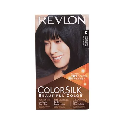 Revlon Colorsilk Beautiful Color barva za lase za vse vrste las 59,1 ml odtenek 12 Natural Blue Black