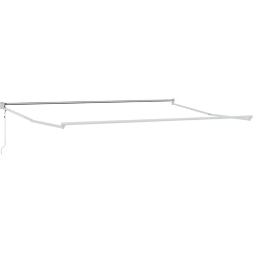 vidaXL Avtomatska retraktibilna tenda zelena in bela 450x300 cm, Zamenjava platna tende za okvir 4,5x3 m zelena in bela Cene