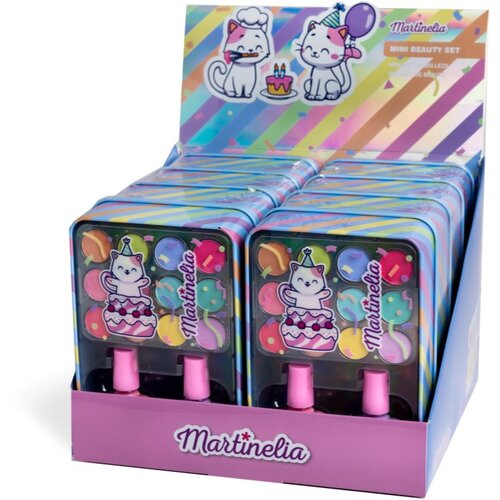 Martinelia Yummy Eyes &amp;amp; Nails Tin Box set za otroke 3+ Slike