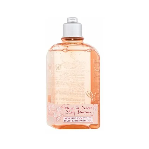 L'occitane Cherry Blossom Bath & Shower Gel gel za tuširanje 250 ml za žene