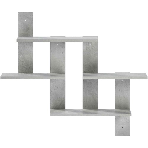  Polica na zidu Betonska siva 85 x 13,5 x 73,5 cm Slike