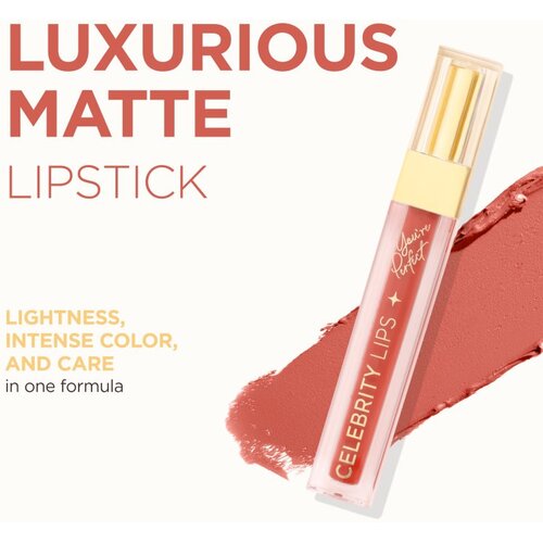 Eveline Cosmetics Celebrity Lips dugotrajni mat tekući ruž za usne nijansa 04C 4 ml Slike