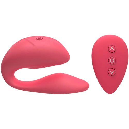 Cotoxo Cupid 2 - vibrator za par na baterije i daljinsko upravljanje (crveni) Cijene