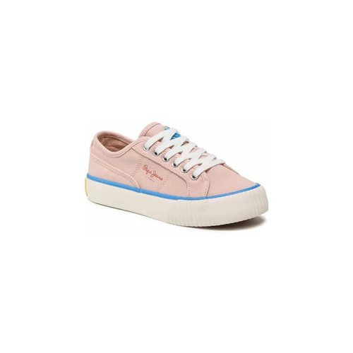 Pepe Jeans Tenis superge PGS30542 Roza
