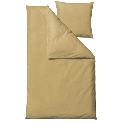 Södahl organic Rumena posteljnina iz organskega bombaža 200x140 cm Wave Straw - Södahl organic Cene