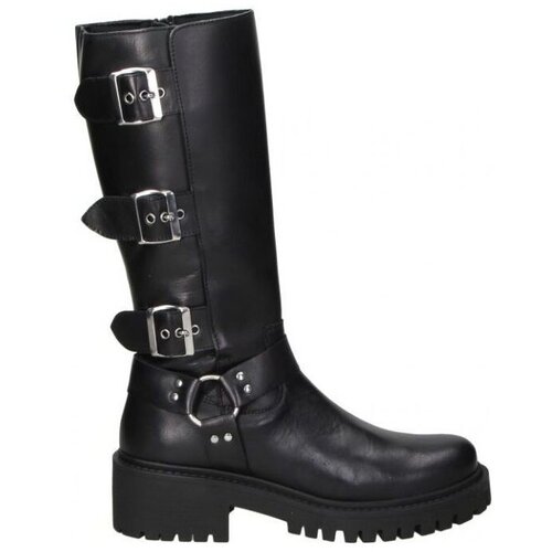 Clara Duran Škornji BOTAS CDMOTERA ALTA MODA JOVEN NEGRO Črna Cene