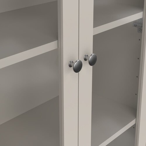 Tvilum sivo-bež vitrina 78x199x33 cm madrid &amp;ndash; Slike