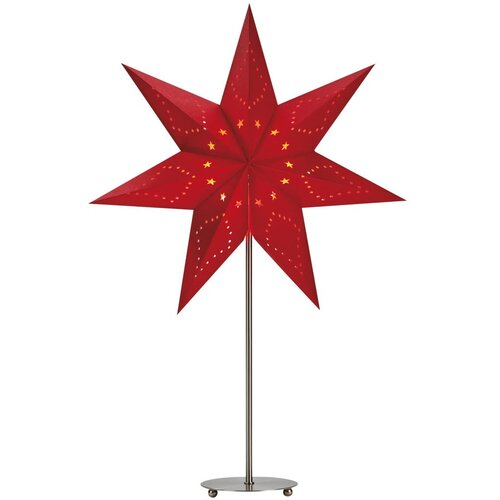 Marksl&amp;ouml;jd 8813,130 - Božićna dekoracija SATURNUS 1xE14/25W/230V 69 cm crvena Slike