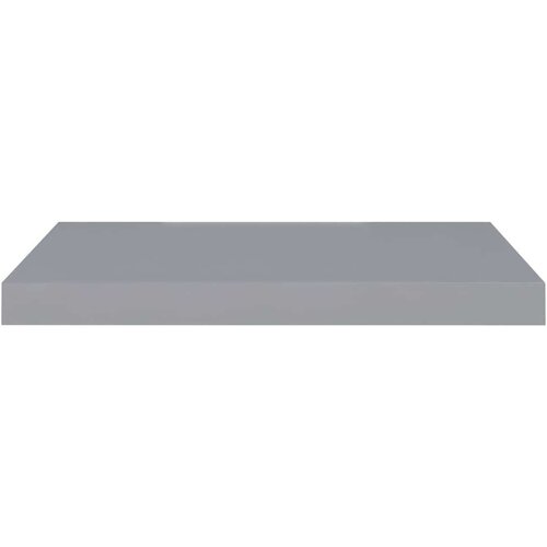 VidaXL Stenske police 2 kosa sive 60x23,5x3,8 cm MDF Slike
