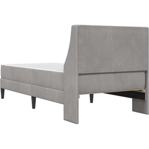  Okvir kreveta s madracem Zidne 2 pcs Svijetlo siva Bar&amp;scaron;un - Svjetlosiva 80 x 200 cm Slike