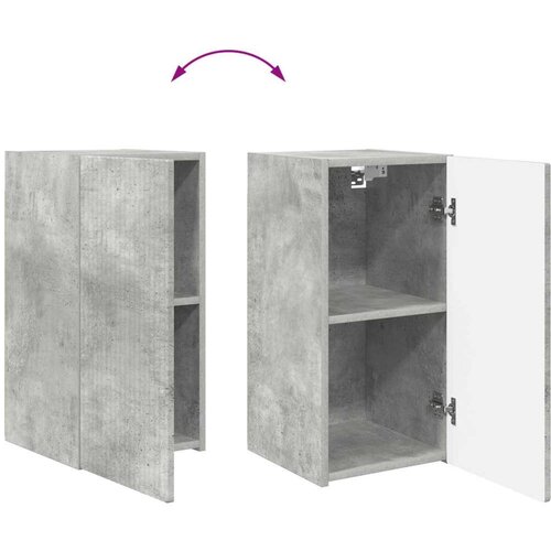 2 pcs Betonski sivi Slike