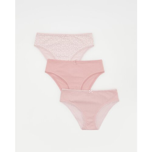 Reserved komplet 3 bikini spodnjih hlačk - roza Cene