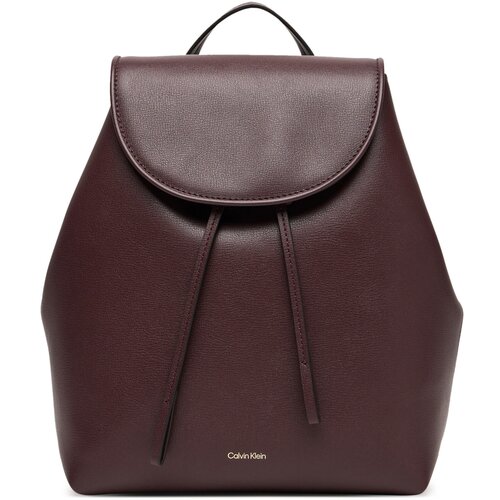 Calvin Klein Nahrbtnik Foil Logo Flap Backpack LV04F3297G Bordo rdeča Cene