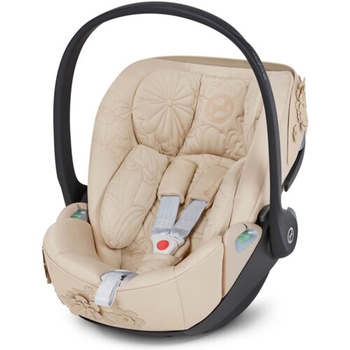 Cybex avtosedež i-Size 40-87 cm Cloud T Platinum Simply Flowers mid beige 523000273 Slike