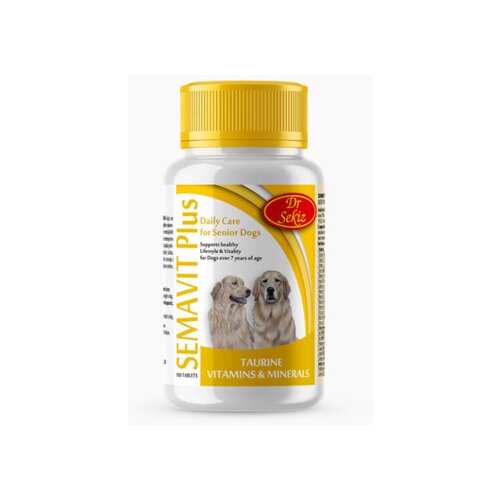 Dr. Sekiz semavit plus vitaminski suplement za starije pse, 500 tableta Slike