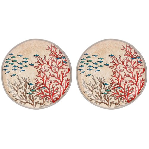 Rose & Tulipani SEA LIFE Set of 2 melamine plates 27 cm Cijene