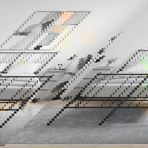 VidaXL Noćni ormarići 2 kom boja betona 40x35x69 cm konstruirano drvo Slike