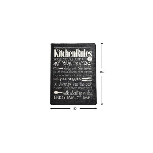 Conceptum Hypnose tepih (80 x 150) kitchen black Slike
