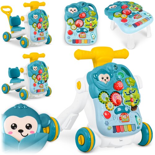 Ricokids 4-in-1 Educational Table and Ride-On Toy in Green - Model 781500, (21738551) Slike
