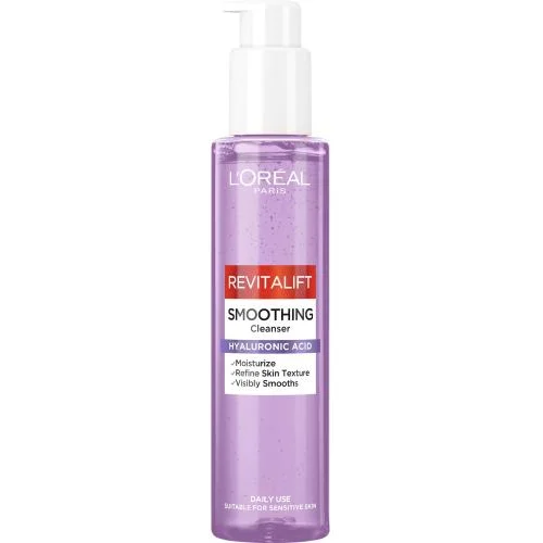 L'Oréal Paris Revitalift Smoothing Cleanser gel za čišćenje lica za sve vrste kože 150 ml za ženske