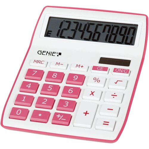  Kalkulator genie 10-mestni 840 b roza genie Cene