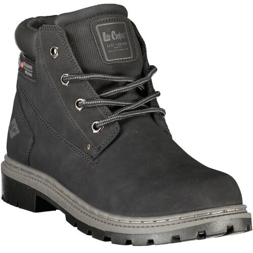 Lee Cooper mu&amp;scaron;ke gležnjače LCM629115 chukka s kontrastnim detaljima crne Slike