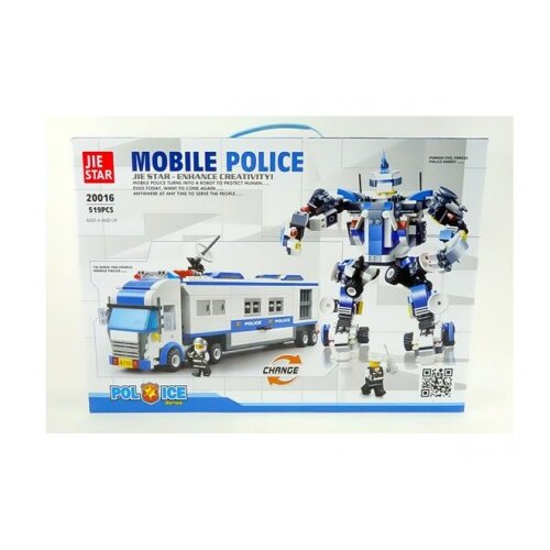  Kocke Police tranformers i vozilo 556828 Cene