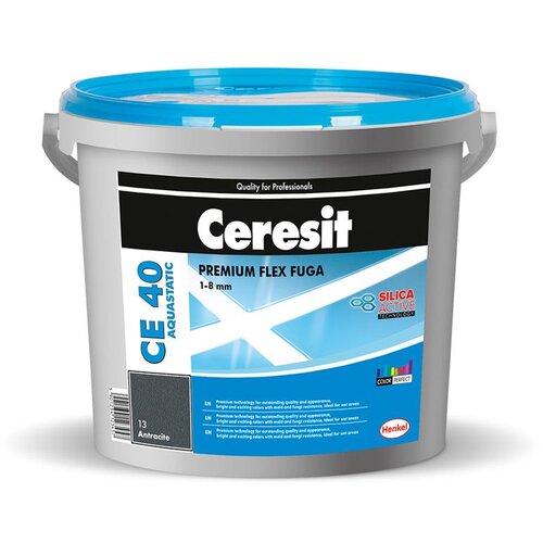 Ceresit Fleksibilna masa za fugiranje CE 40 (Boja: Cementgray, 5 kg) Slike