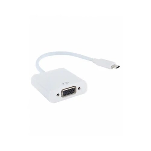 E-green ADAPTER USB 3.1 TIP C - VGA M/Ž BELI adapter Cene