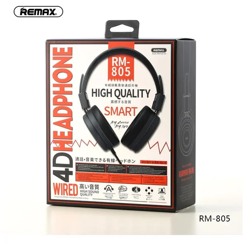 Remax Wired Headphone Rm-805