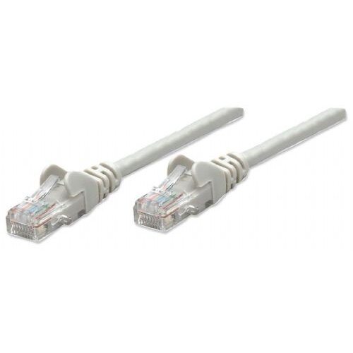 Intellinet 325950 RJ45 mrežni kabel, Patch kabel cat 5e U/UTP 10.00 m siva 1 St. Cijene