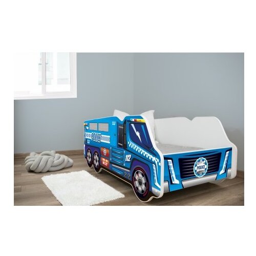  Dečiji krevet 140x70cm truck police Cene