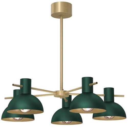  Luster na šipci ESTATE MINI 5xE27/15W/230V zelena Cene