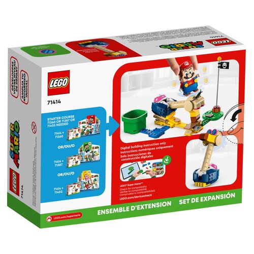 Lego Super Mario 71414 Razširitveni komplet Conkdorjev Noggin Bopper Cene