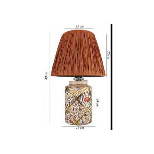 Opviq Smeđa stolna lampa (visina 40 cm) Alev &amp;ndash; Slike