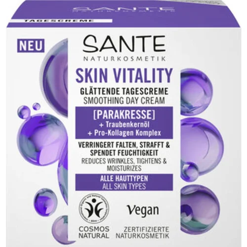 Sante Skin Vitality dnevna krema za zaglađivanje - 50 ml Sante Skin Vitality dnevna krema za zaglađivanje - 50 ml